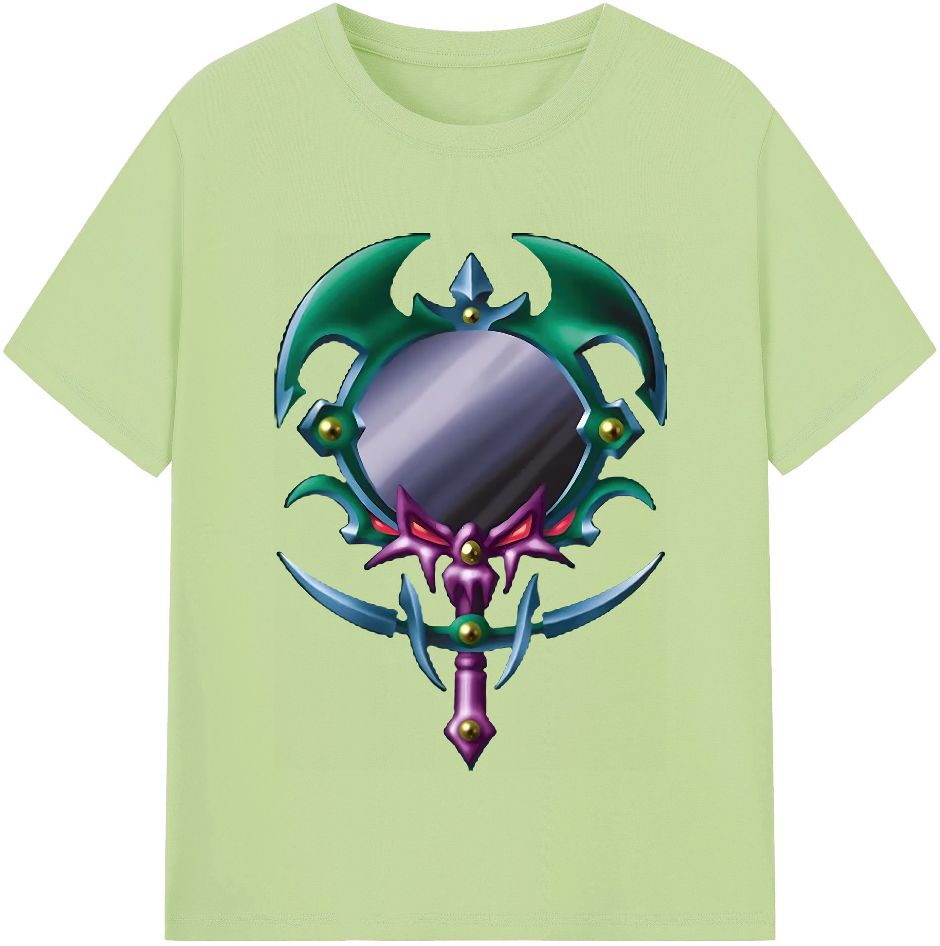 （画像用） 遊☆戯☆王 Yu-Gi-Oh! 綿100％半袖Tシャツ（フロントプリント）